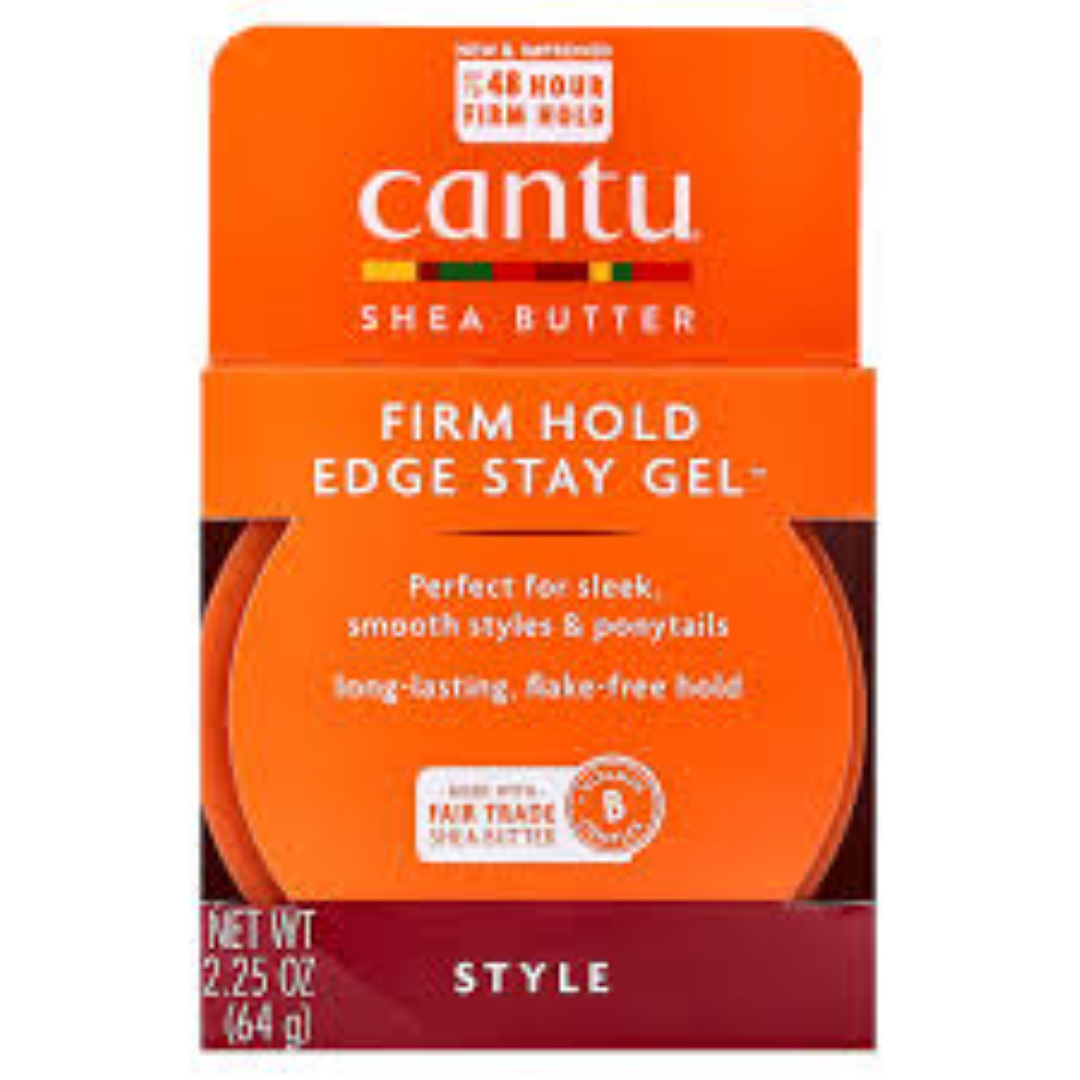 CANTU SHEA BUTTER EDGE STAY GEL 64G